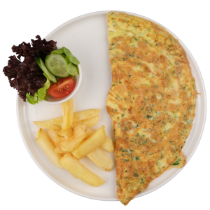 kaşarlı omlet