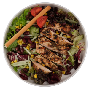 kekikli tavuk salata